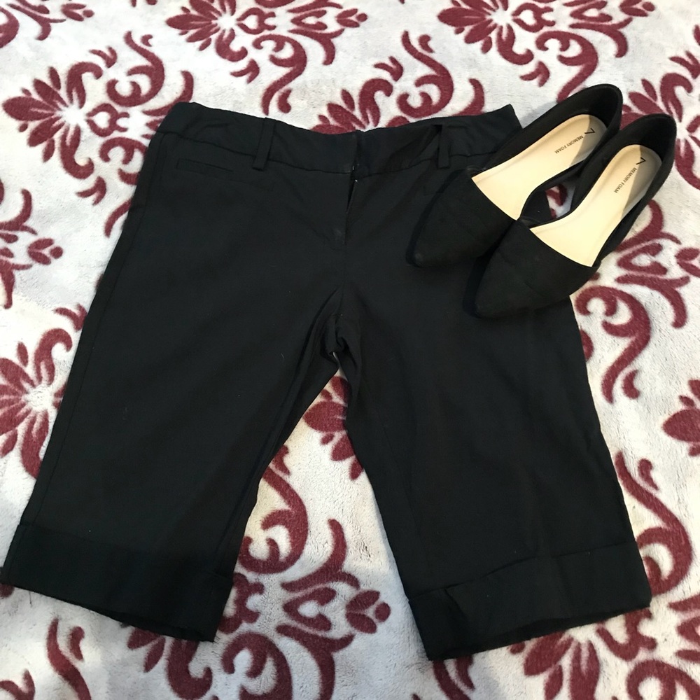 Black Formal Dressy Bermuda’s